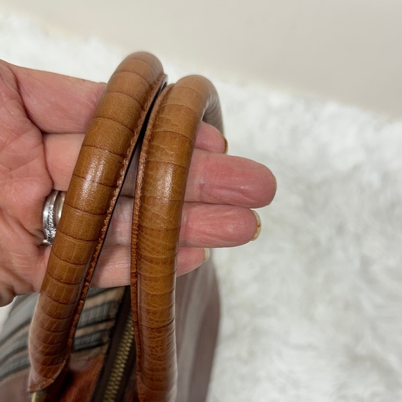 Brahmin Brown Satchel Bag - Picture 4 of 15